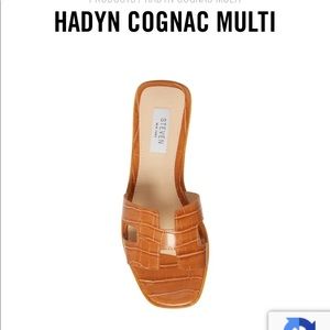 Steve Madden Hayden Sandal Cognac - size 6.5 NWT